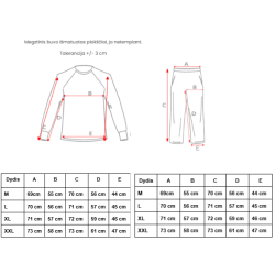 Vīriešu tumši pelēks komplekts Lietuva
