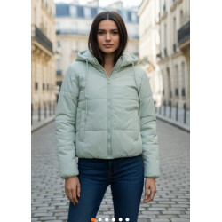 Sieviešu jaka Alin, piparmētru krāsā