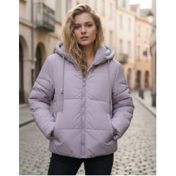 Sieviešu jaka Alin rozā