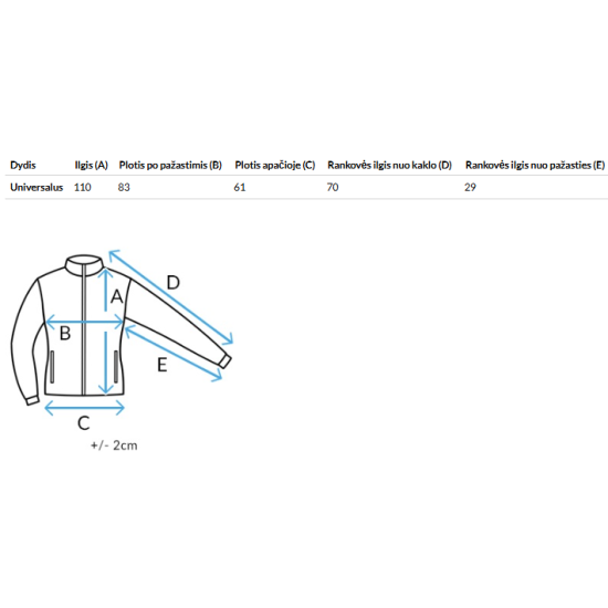 Sieviešu melna ziemas jaka Annika