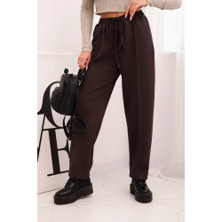 Sieviešu brūnas bikses Ador
