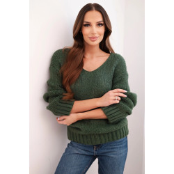 Sieviešu haki džemperis Elin