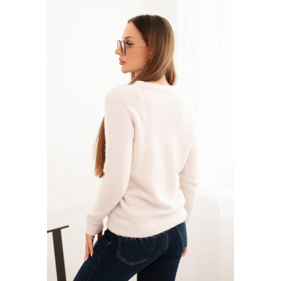 Sieviešu gaiši brūns kardigāns Arol