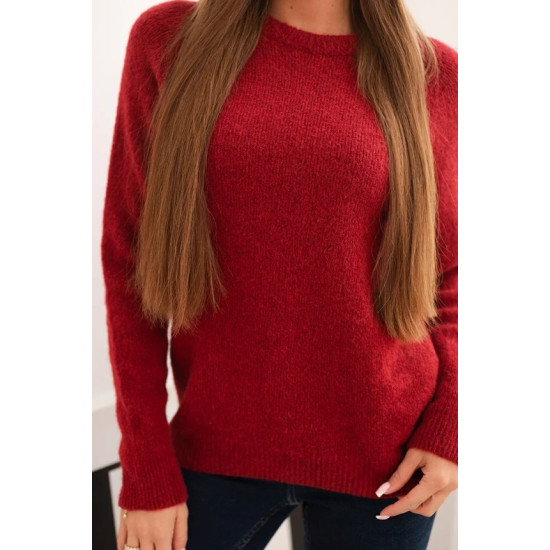 Sieviešu bordo džemperis Arol