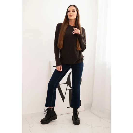 Sieviešu brūns džemperis Arol