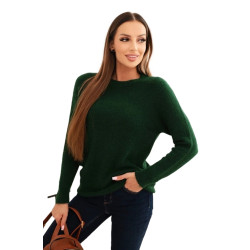 Sieviešu tumši zaļš džemperis Arol
