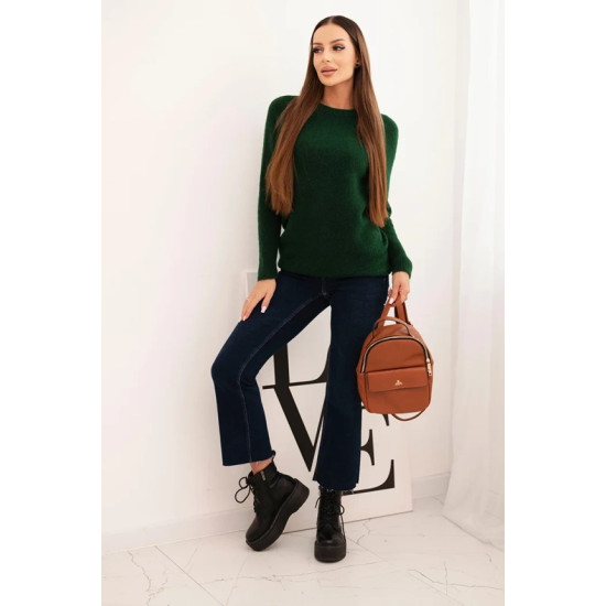 Sieviešu tumši zaļš džemperis Arol