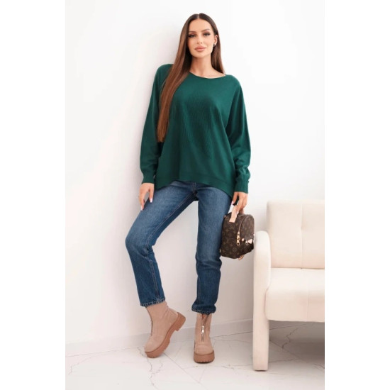 Sieviešu tumši zaļš džemperis Star