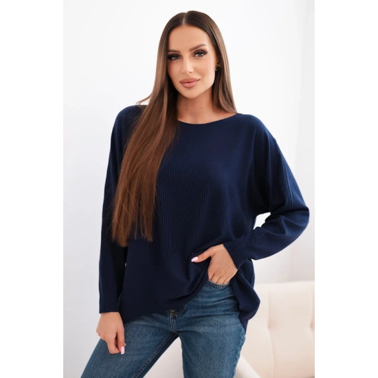 Sieviešu tumši zils džemperis Star