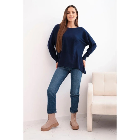 Sieviešu tumši zils džemperis Star