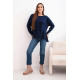 Sieviešu tumši zils džemperis Star