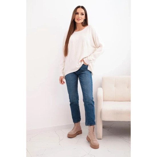 Sieviešu gaiši brūns džemperis Star