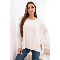 Sieviešu gaiši brūns džemperis Star