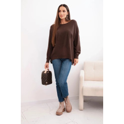Sieviešu brūns džemperis Star