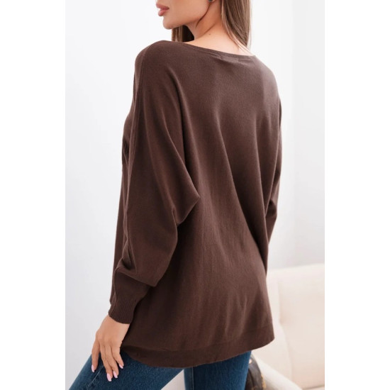 Sieviešu brūns džemperis Star