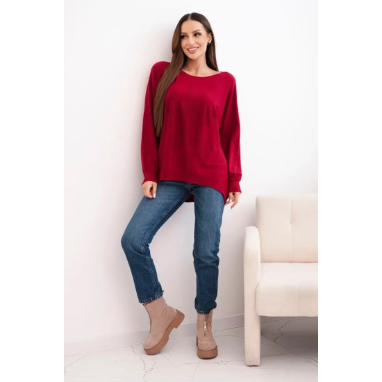 Sieviešu bordo džemperis Star