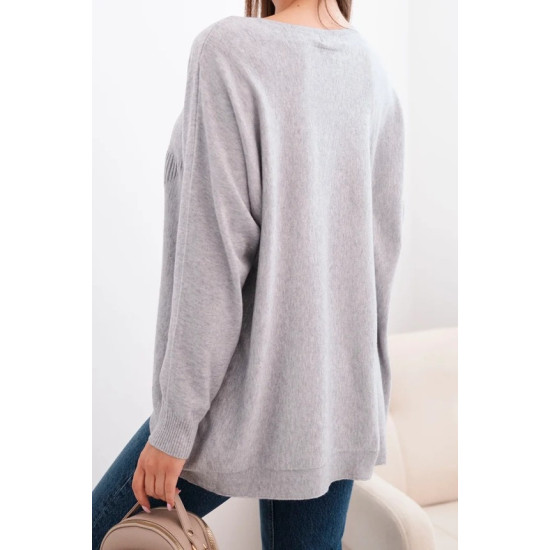 Sieviešu pelēks džemperis Star
