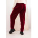 Sieviešu bordo krāsas bikses Rica