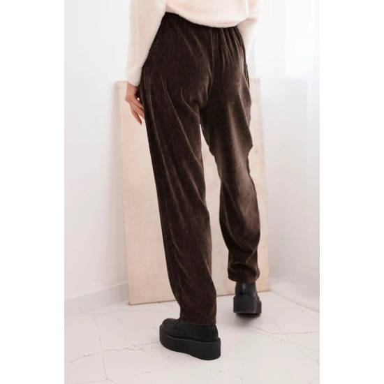 Sieviešu brūnas bikses Rica