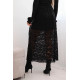 Sieviešu svārki melnā krāsā Silma