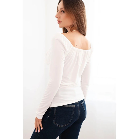 Sieviešu balta blūze
