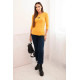 Sieviešu spilgti dzeltena blūze Carla