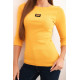 Sieviešu spilgti dzeltena blūze Carla
