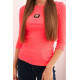 Sieviešu rozā neona blūze Carla