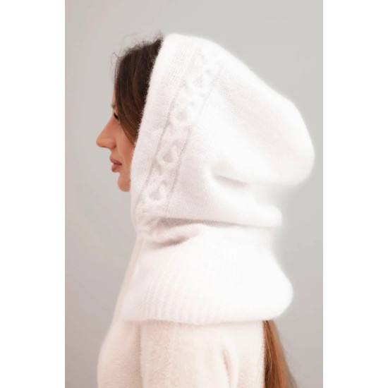 Sieviešu balta cepure Berlin