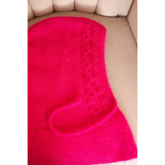 Sieviešu spilgti rozā cepure Berlin