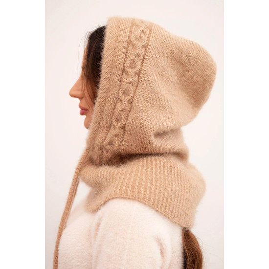 Sieviešu brūna cepure Berlin