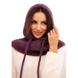 Sieviešu tumši violeta cepure Berlin