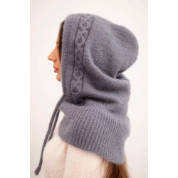 Sieviešu tumši pelēka cepure Berlin