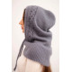 Sieviešu tumši pelēka cepure Berlin