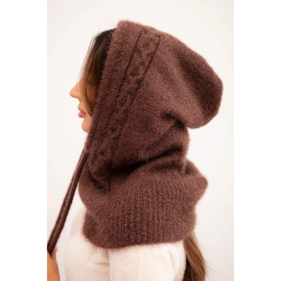 Sieviešu brūna cepure Berlin