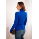 Sieviešu spilgti zils džemperis Cloud