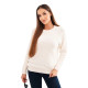 Sieviešu balts džemperis Arol