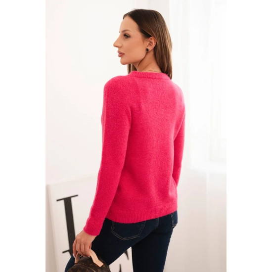 Sieviešu spilgti rozā džemperis Arol