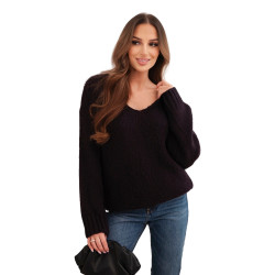 Sieviešu violets džemperis Elin