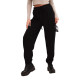 Sieviešu melnas bikses Ador
