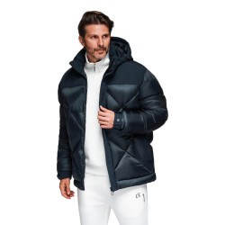 Vīriešu tumši zila Blake ziemas jaka