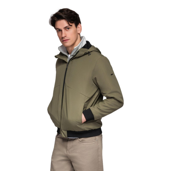 Vīriešu haki krāsas jaka Eden