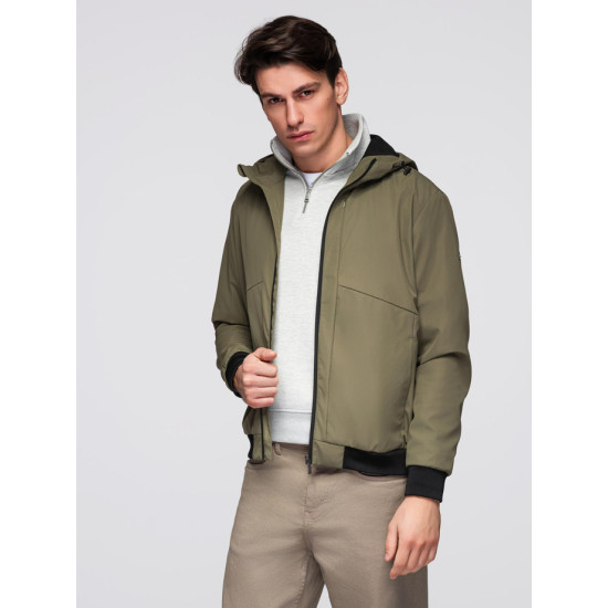 Vīriešu haki krāsas jaka Eden