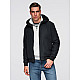 Vīriešu melna jaka Eden