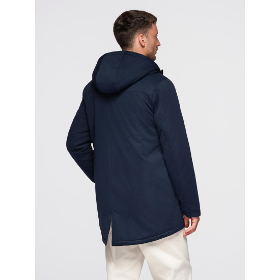 Vīriešu tumši zila ziemas jaka Elot