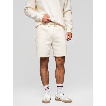 Unisex šortu komplekts smilškrāsā/gaiši violētā krāsā Level Up