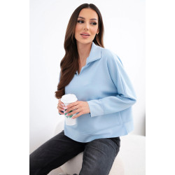 Sieviešu zils džemperis Linda