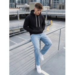 Vīriešu melns džemperis Ostin