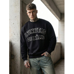 Vīriešu melns džemperis L'Univers