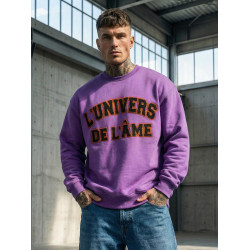 Vīriešu violets džemperis L'Univers